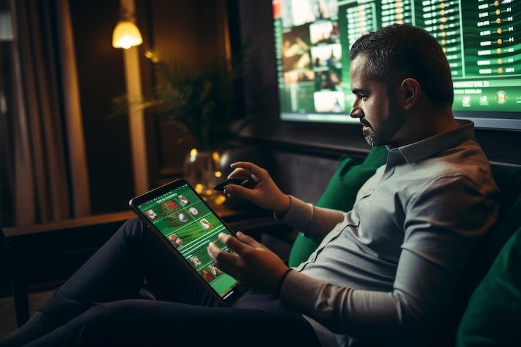 Tampilan aplikasi danabet99 di perangkat mobile, lengkap dengan fitur taruhan dan permainan
